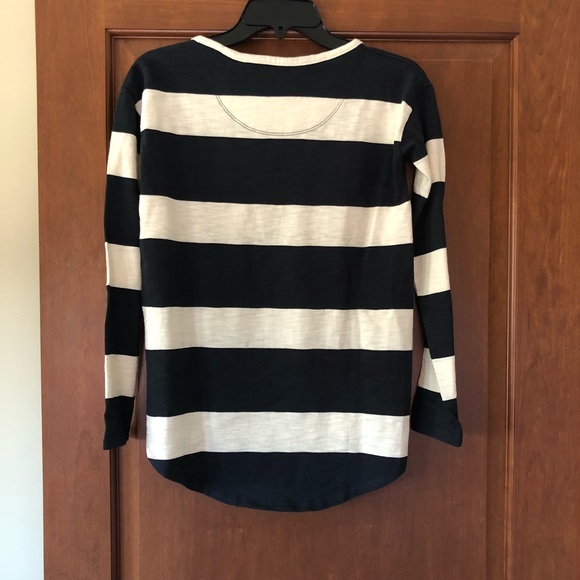 Madewell Setlist Pullover Top in Rugby Stripe - Picture 5 of 5